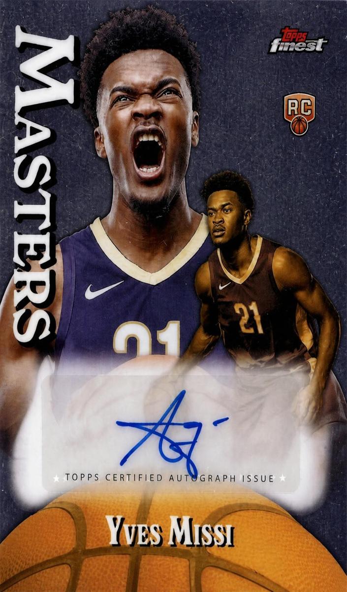2024 Topps Finest Yves Missi #MA-YM card