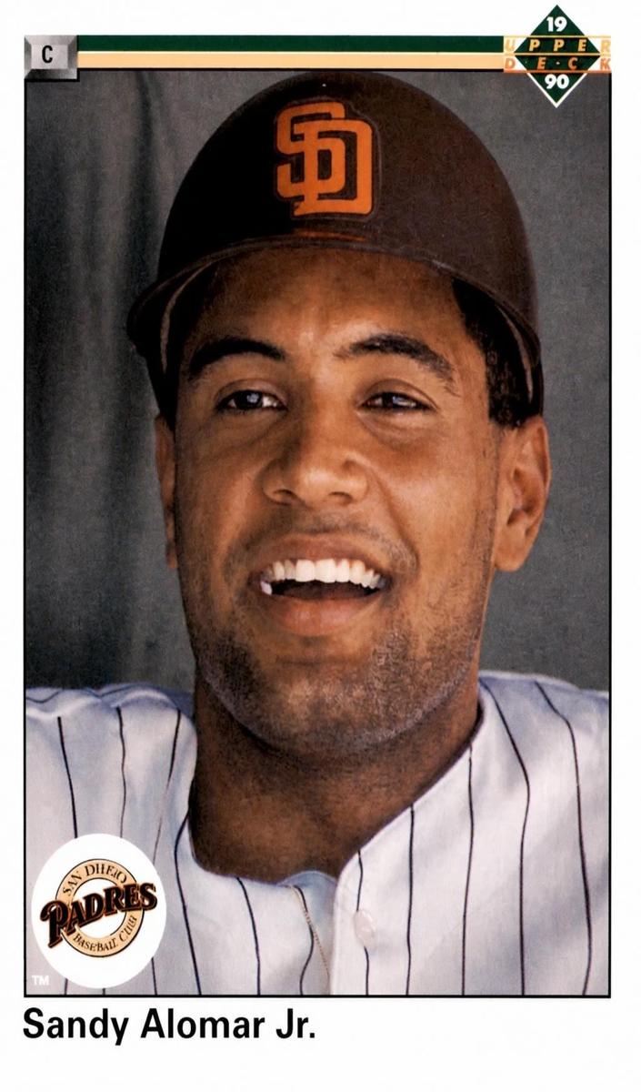 1990 Upper Deck Sandy Alomar Jr. #655 card