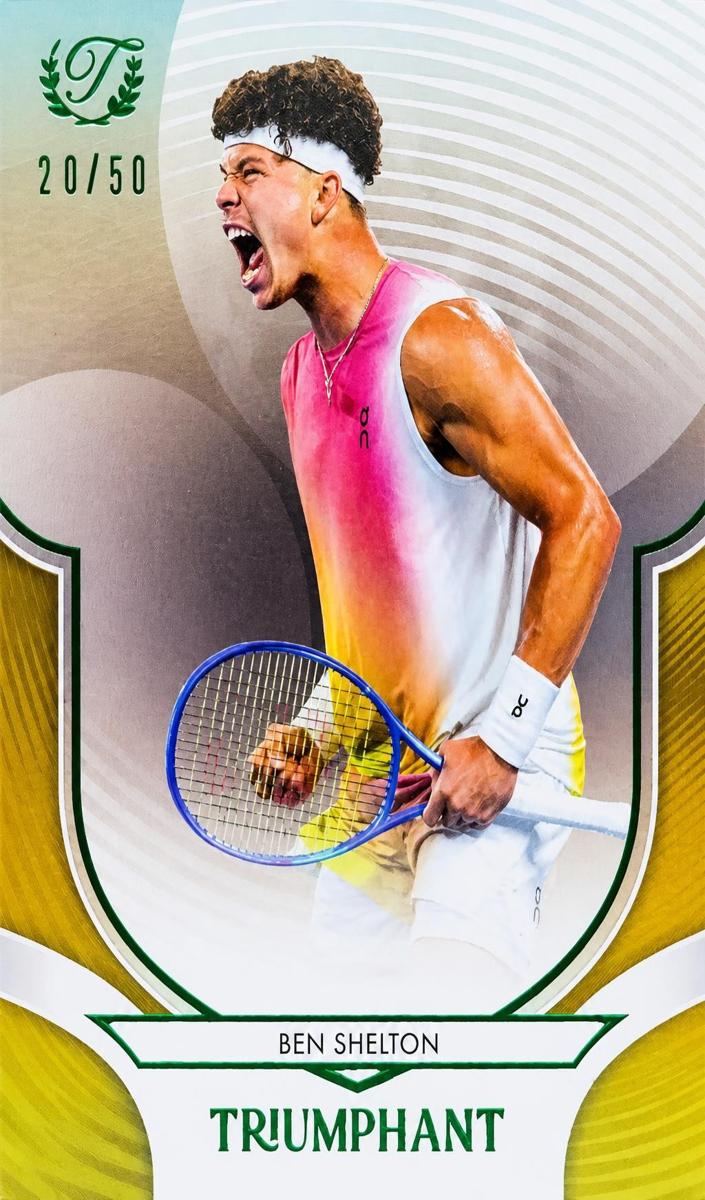 2025 Ben Shelton [Trophy Gold Foil] #10