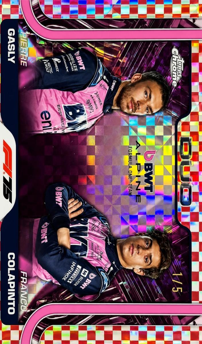 2025 Pierre Gasly [Red Checker Flag Refractor] #171