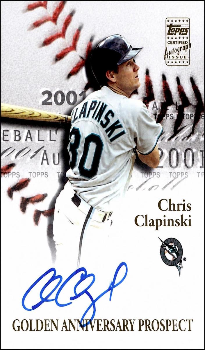 2001 Chris Clapinski #GAA-CC