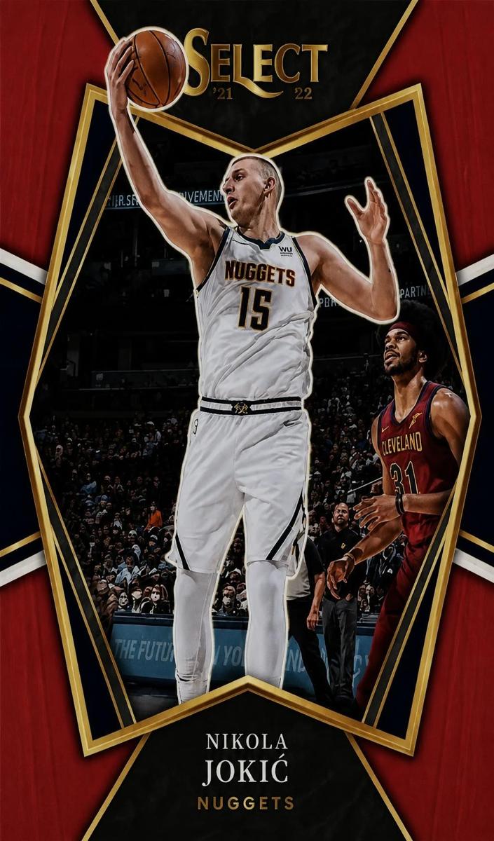 2021 Nikola Jokic [Die Cut Maroon] #109