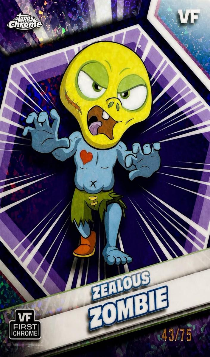 2026 Zealous Zombie [Purple Mini-Diamond Refractor] #198