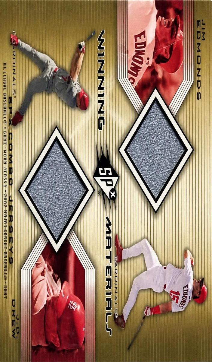 2002 Jim Edmonds / J.D. Drew #WM-ED