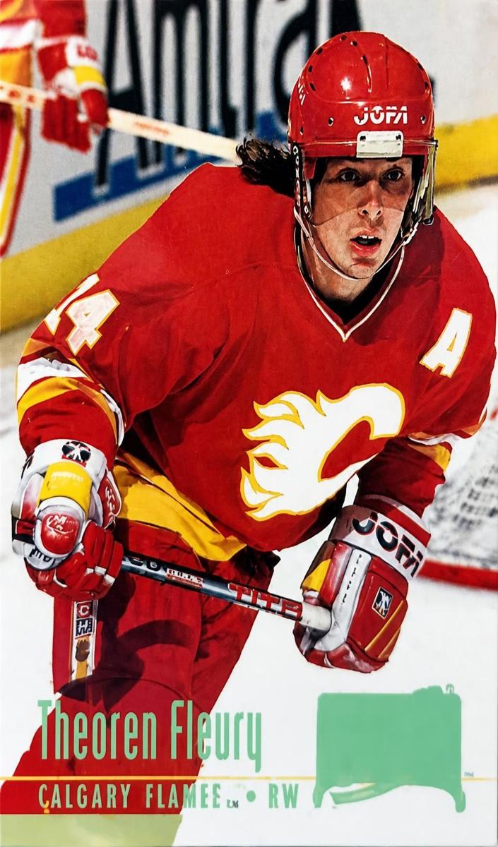 1994 Fleer Theoren Fleury #29 card
