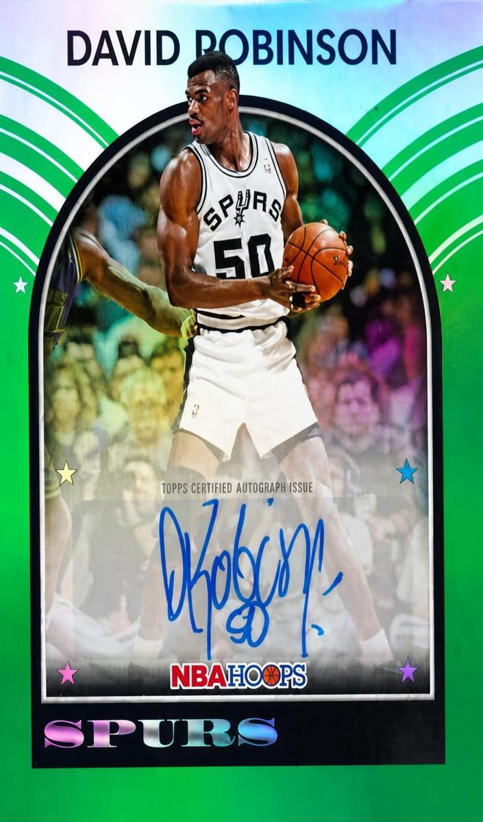 2025 David Robinson [Pixel Burst Black] #89S-DR