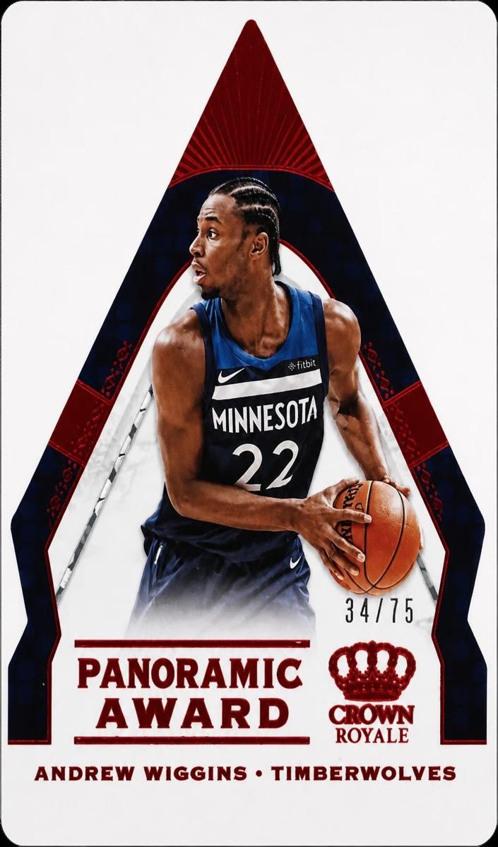 2018 Panini Crown Royale Andrew Wiggins #41 card