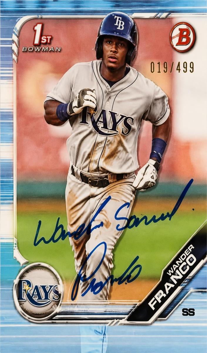 2019 Wander Franco [Sky Blue] #BP-100