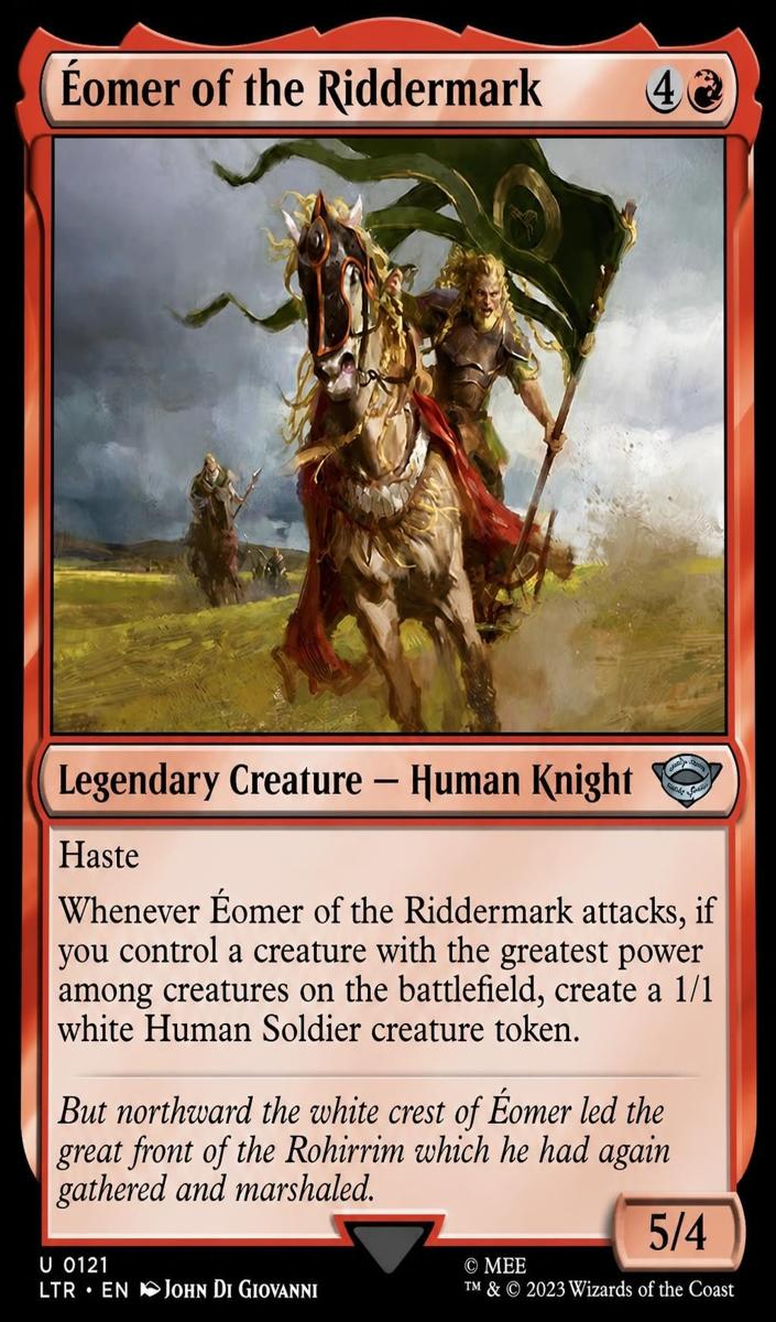 2023 Eomer of the Riddermark #121