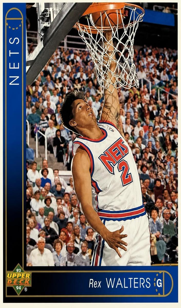1993 Upper Deck Rex Walters #316 card