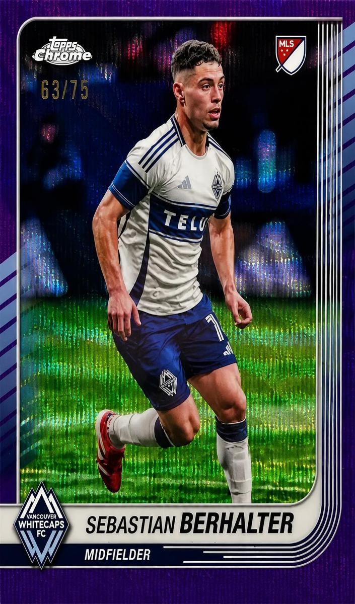 2025 Sebastian Berhalter [Purple Wave Refractor] #170