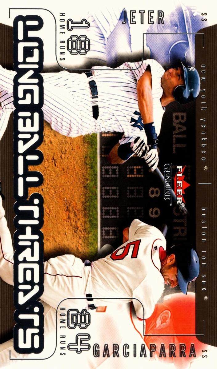 2003 Derek Jeter / Nomar Garciaparra #1 LB