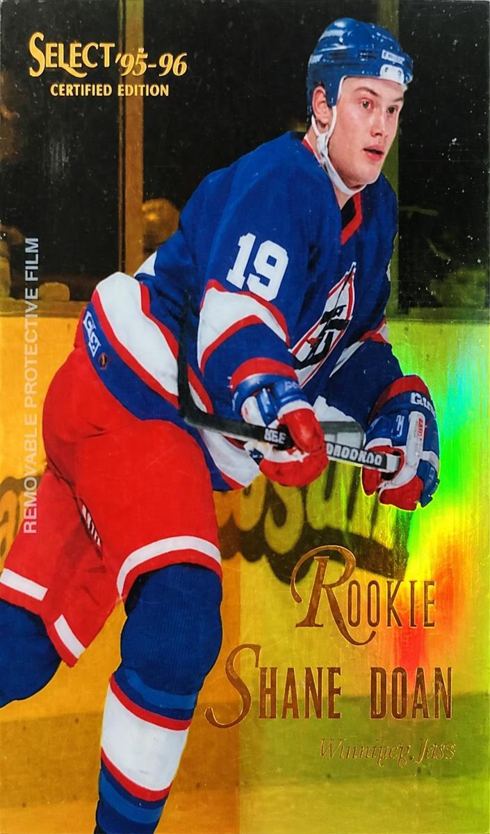 1995 Select Certified Shane Doan [Mirror Gold] #114 card