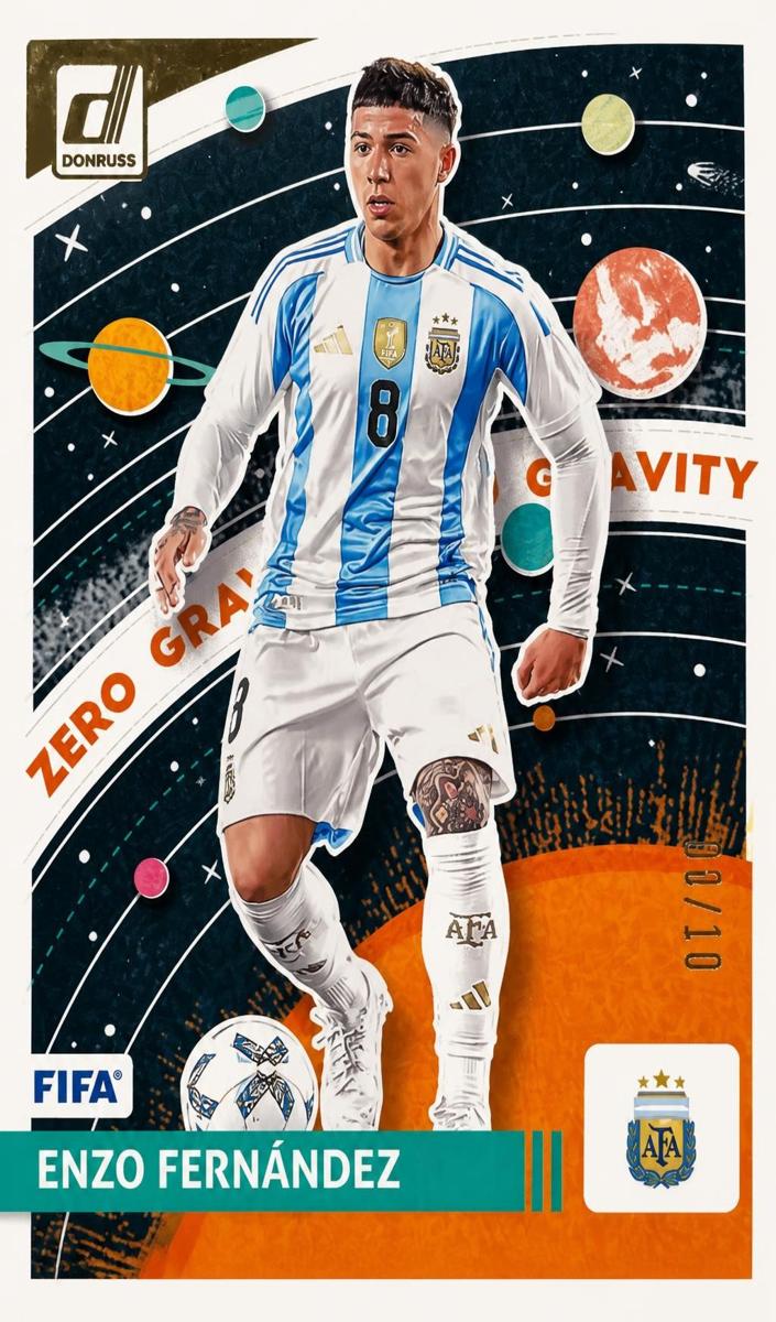 2024 Enzo Fernandez [Gold] #21