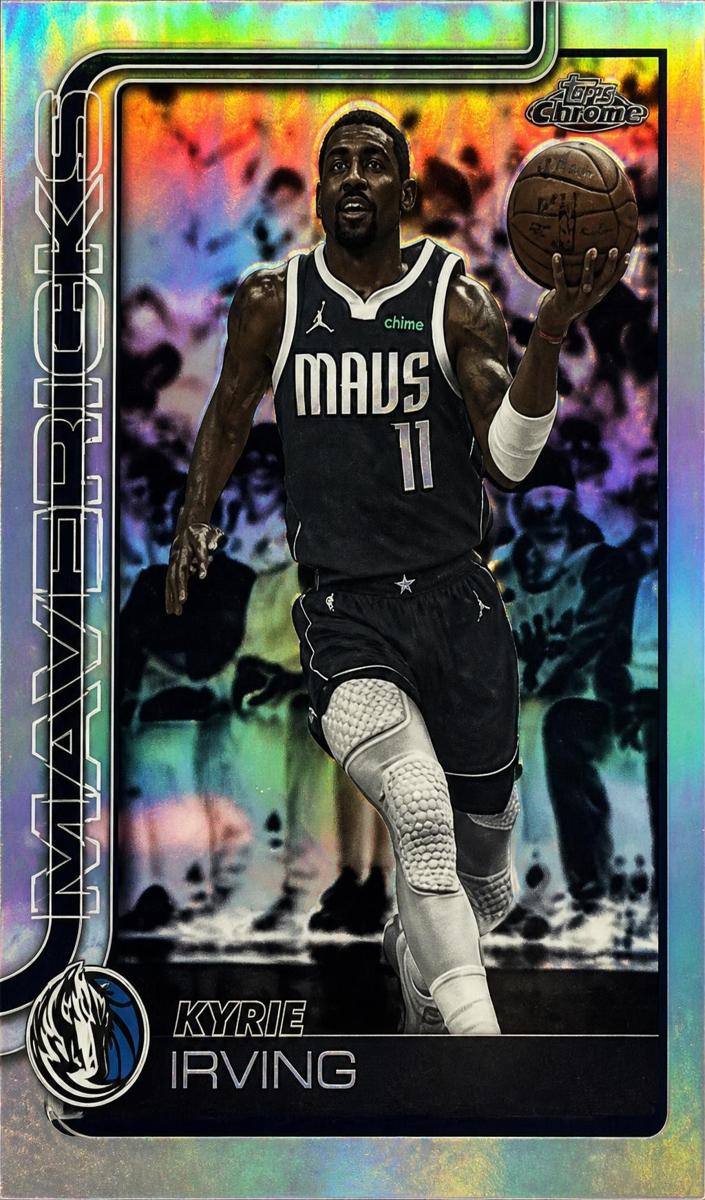 2025 Kyrie Irving [Negative Refractor] #3
