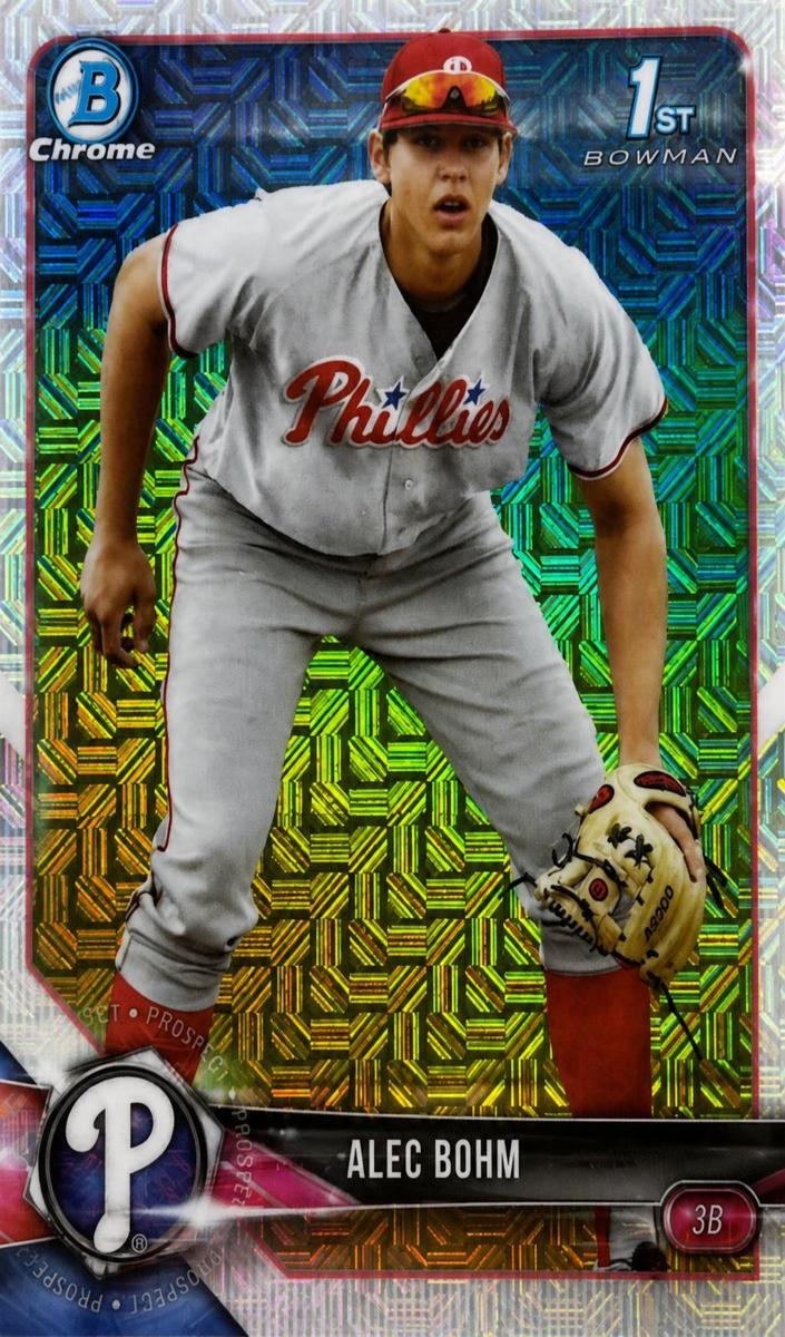 2018 Alec Bohm [Asia Refractor] #BDC-25