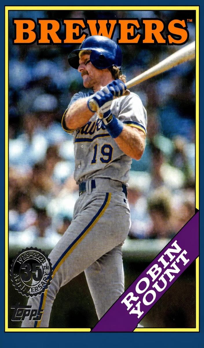2023 Topps Robin Yount [Blue] #T88-78 card