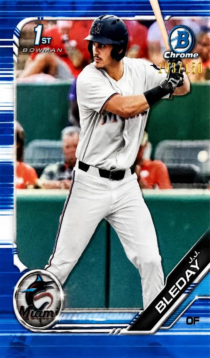2019 J.J. Bleday [Blue] #BDC-150