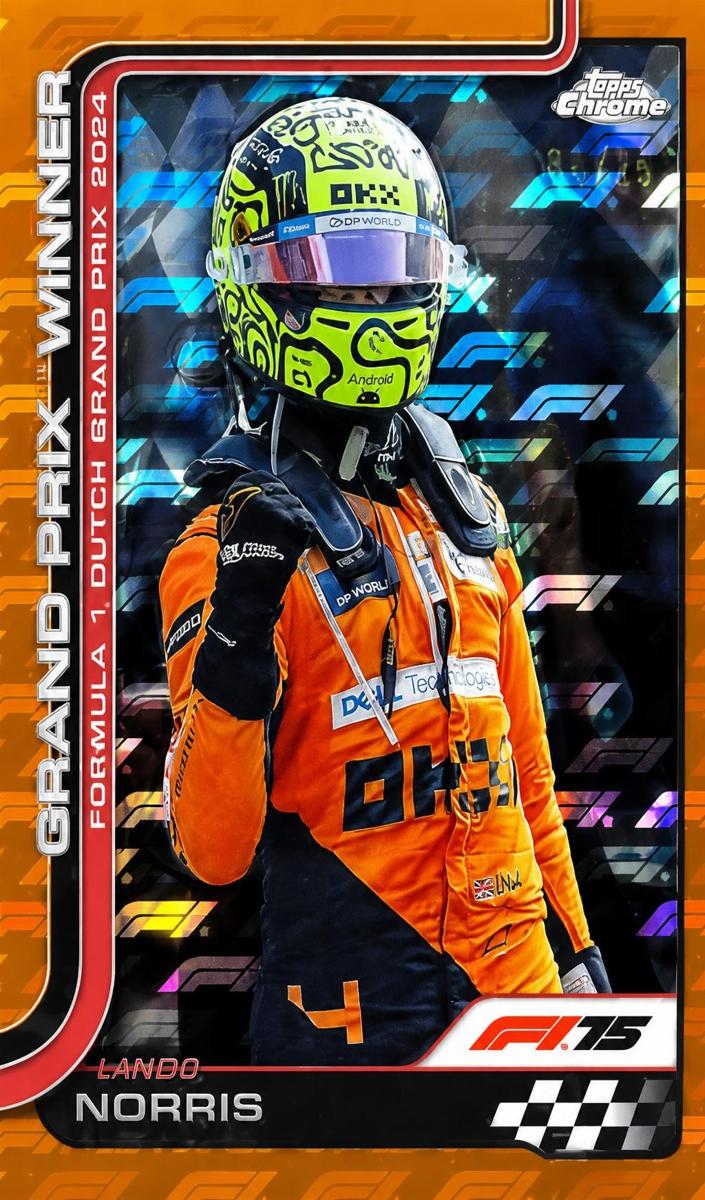 2025 Lando Norris [Orange LogoFractor] #107