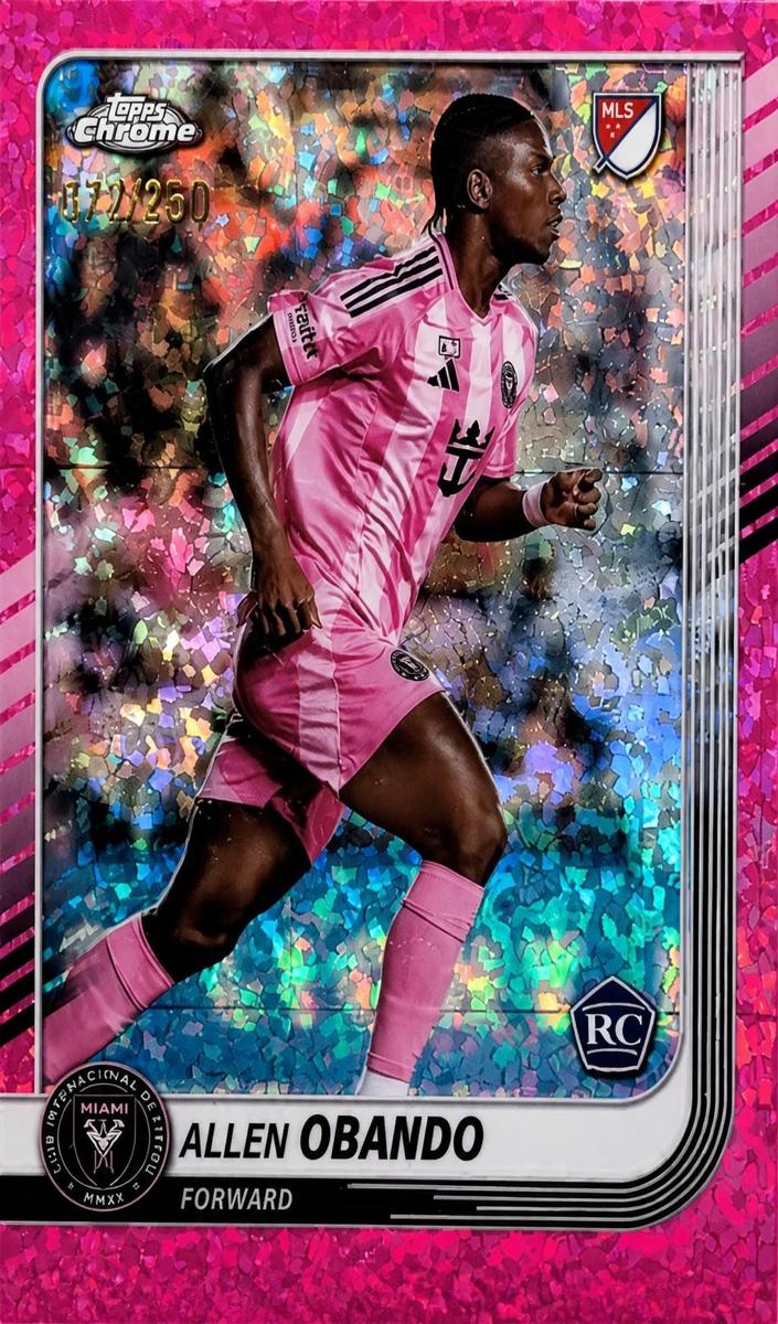 2025 Allen Obando [Pink Mini-Diamonds Refractor] #161