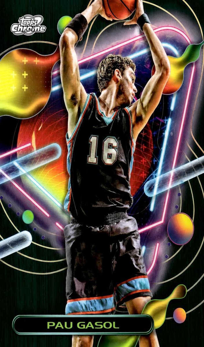 2023 Pau Gasol [Red Flare Refractor] #66