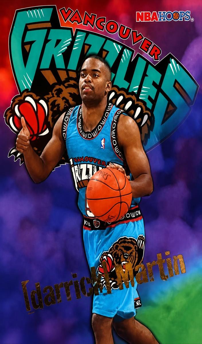 1995 Hoops Darrick Martin #354 card