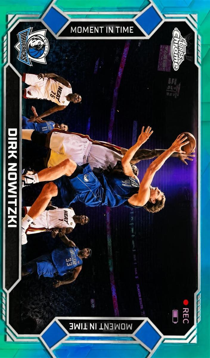 2025 Dirk Nowitzki [Aqua Refractor] #MT-24