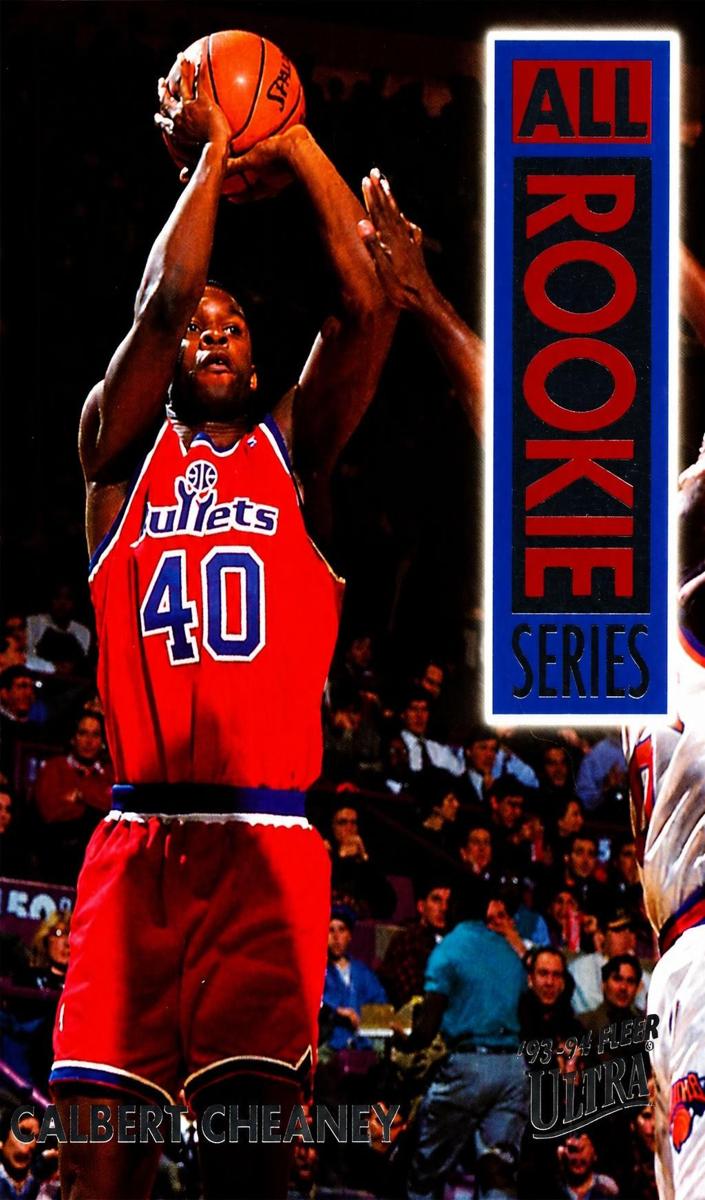 1993 Fleer Ultra Calbert Cheaney #3 card