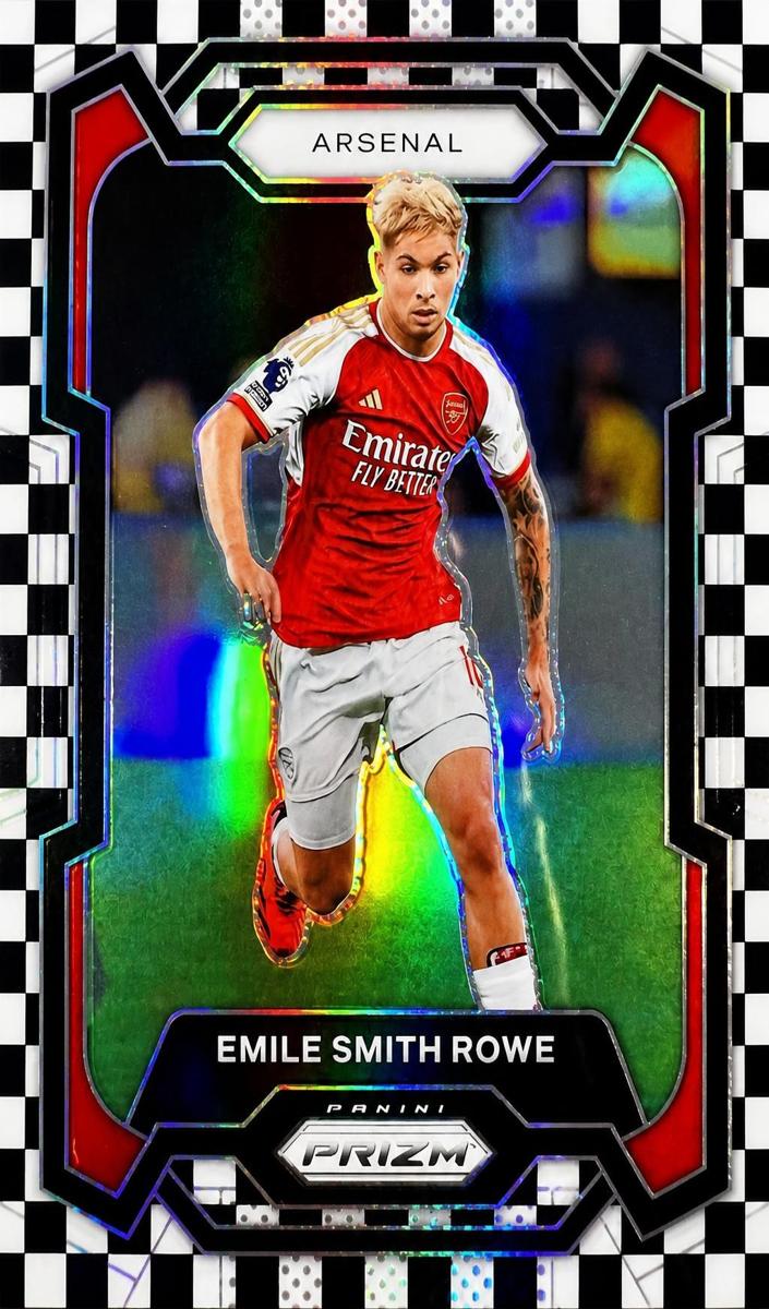 2023 Panini Prizm Premier League Emile Smith Rowe #35 card