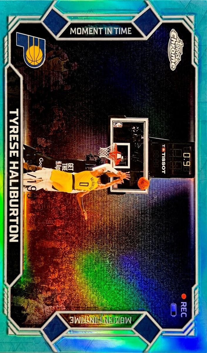 2025 Tyrese Haliburton [Aqua Refractor] #MT-7