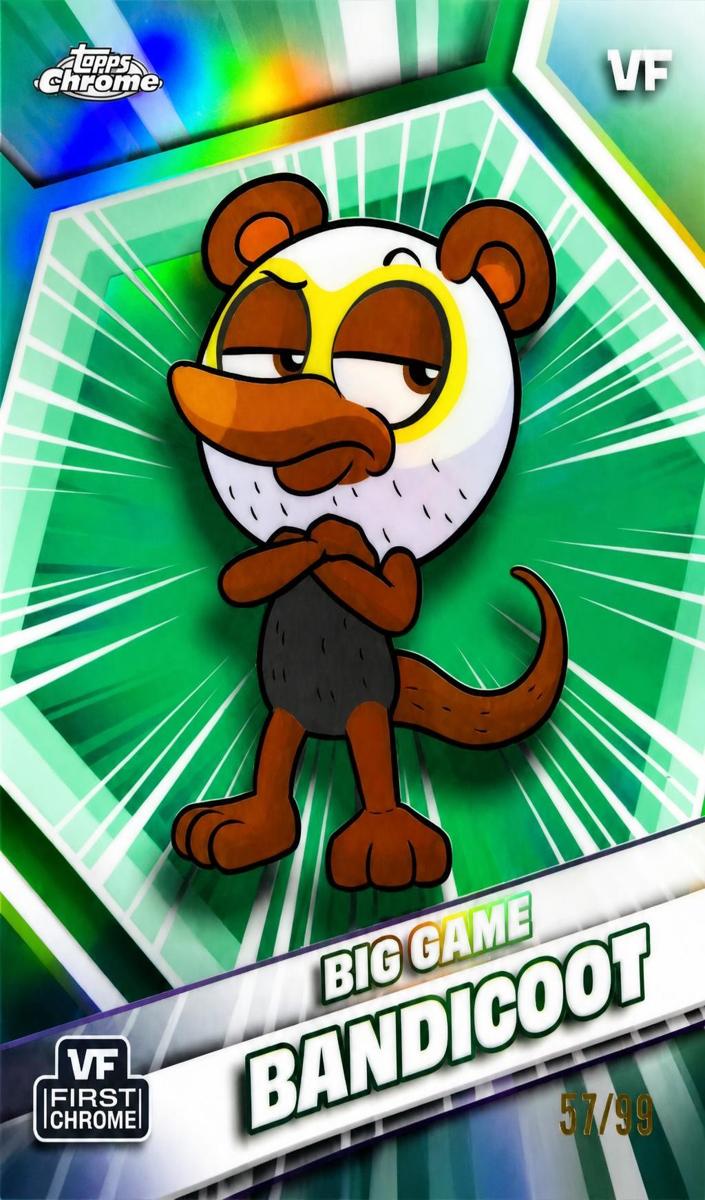 2026 Big Game Bandicoot [VF Green Refractor] #33