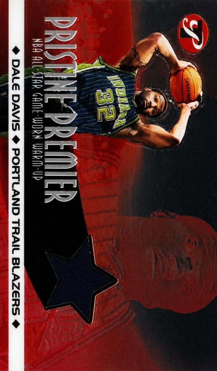 2001 Topps Pristine Dale Davis #PR-DD card