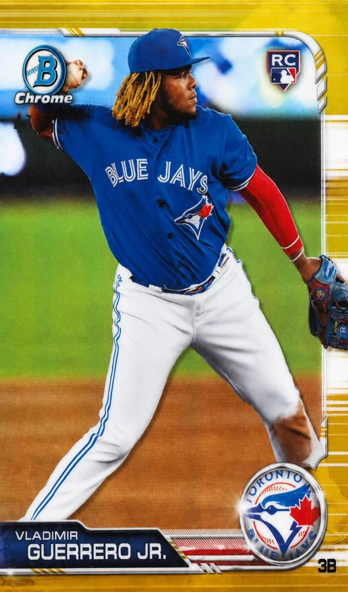 2019 Bowman Chrome Vladimir Guerrero Jr. [Gold] #73 card