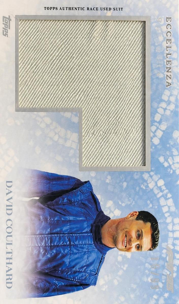 2025 David Coulthard [Blue] #NNO