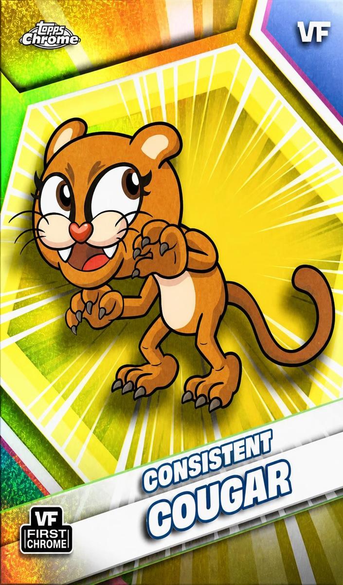 2026 Consistent Cougar [Yellow Refractor] #56