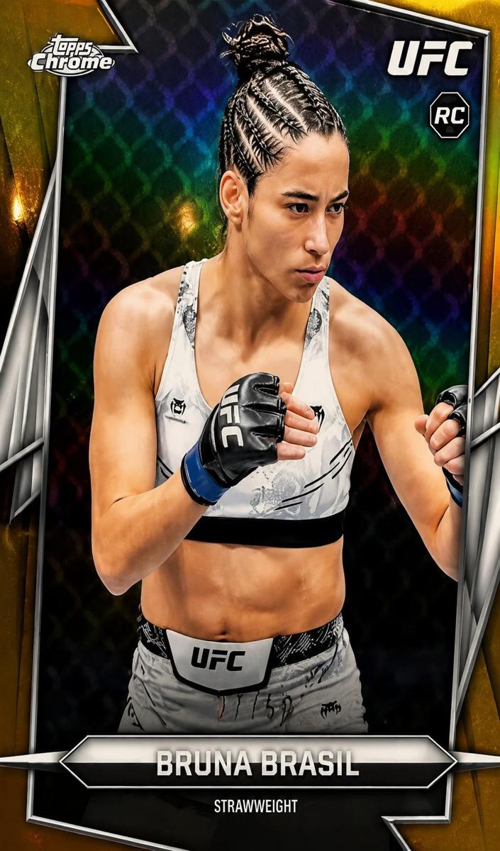 2026 Bruna Brasil [Gold Refractor] #83