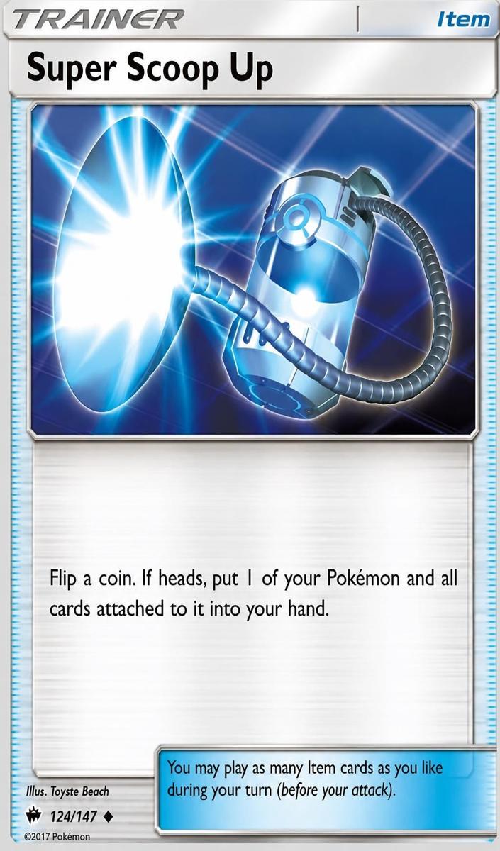 Super Scoop Up 2017 Pokemon Sun & Moon Burning Shadows