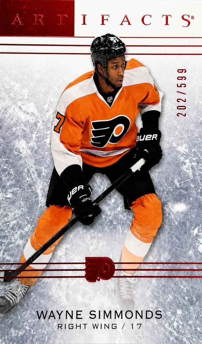 2014 Upper Deck Artifacts Wayne Simmonds #42 card