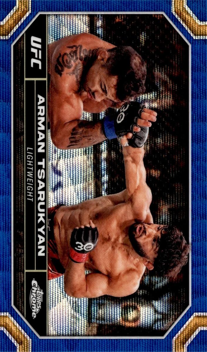 2024 Arman Tsarukyan [Blue Wave Refractor] #20