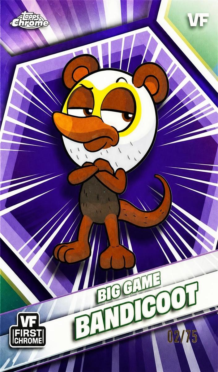 2026 Big Game Bandicoot [Purple Refractor] #33