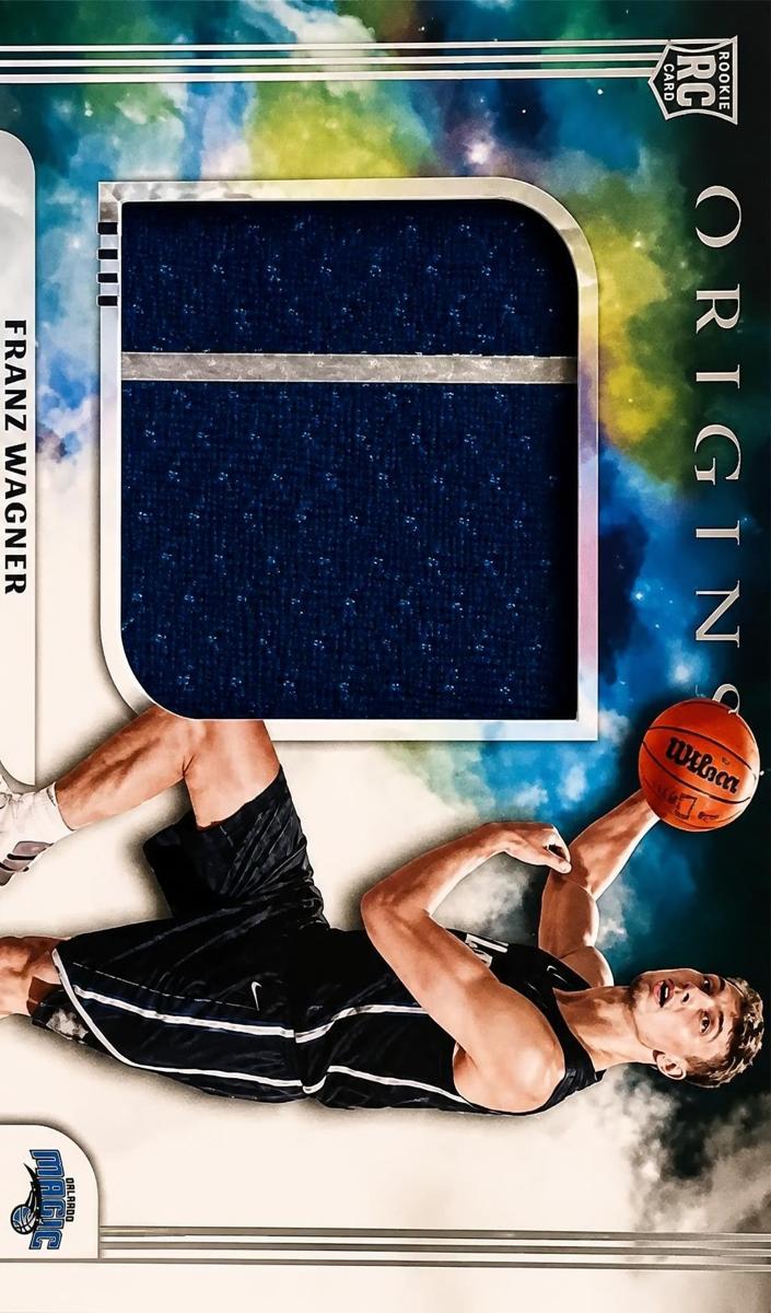 2021 Panini Origins Franz Wagner [Blue] #JJ-WAG card