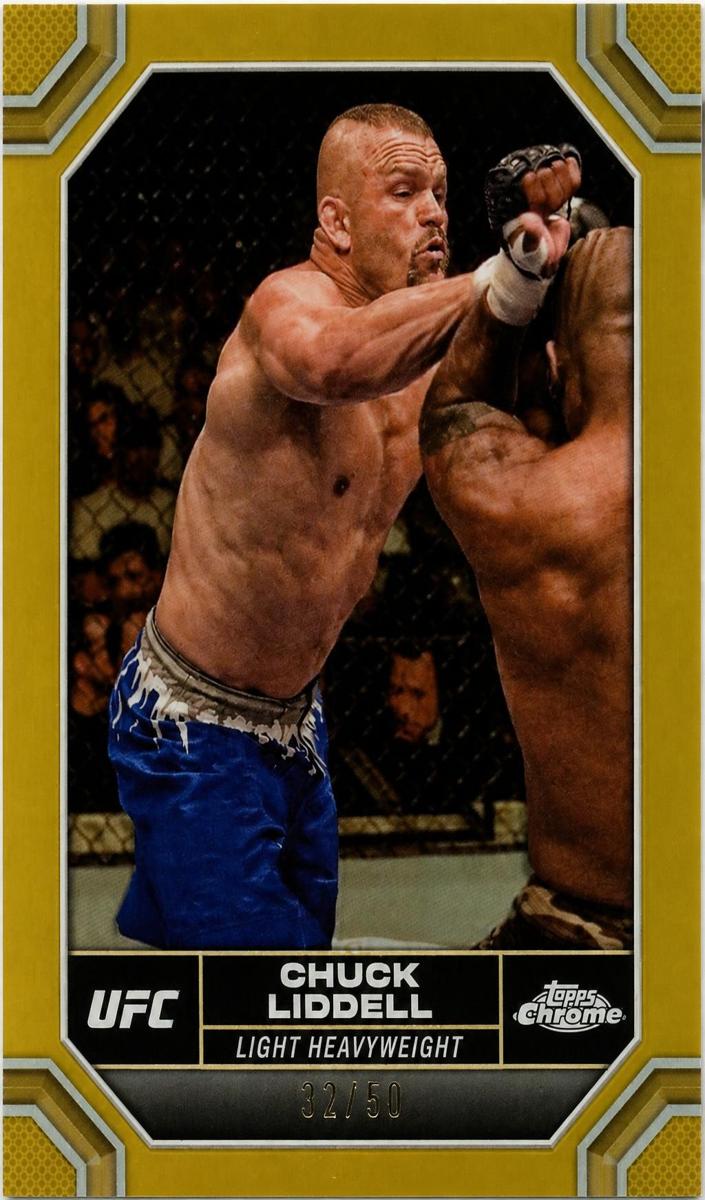 2024 Chuck Liddell [Gold Refractor] #46