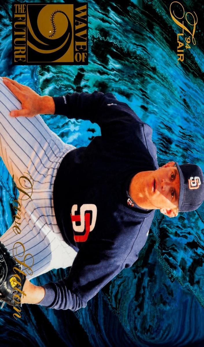 1994 Flair Dave Staton #9 card