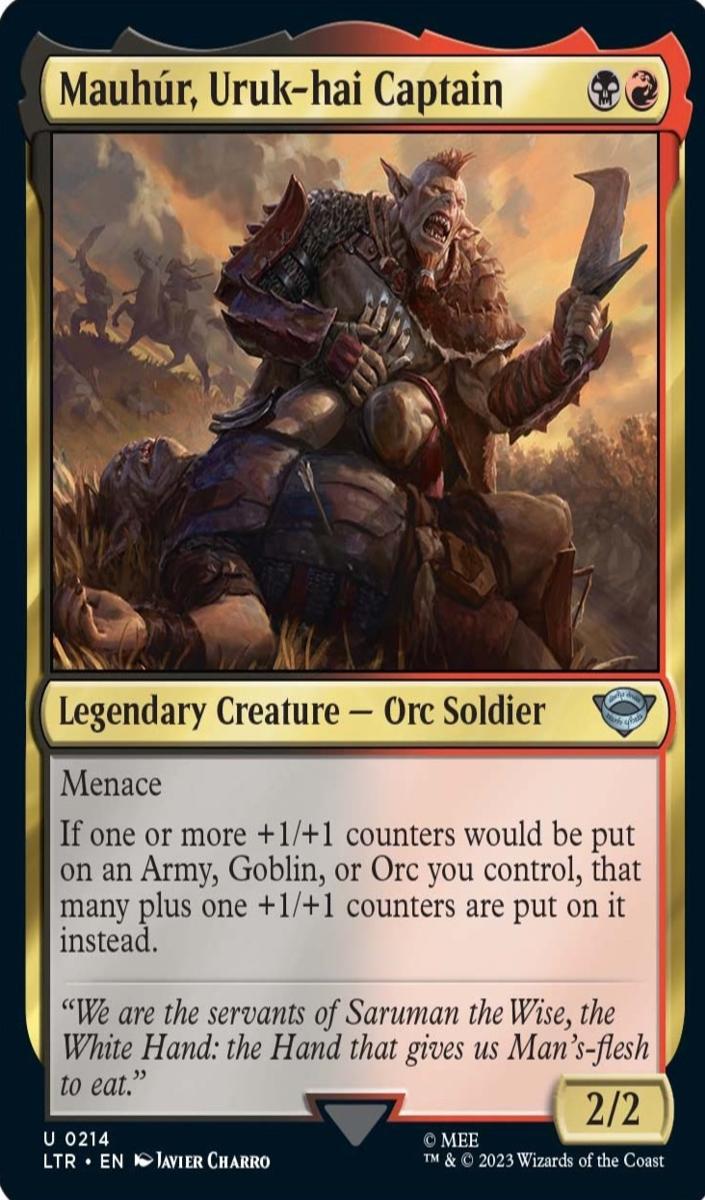 2023 Mauhur, Uruk-hai Captain #214