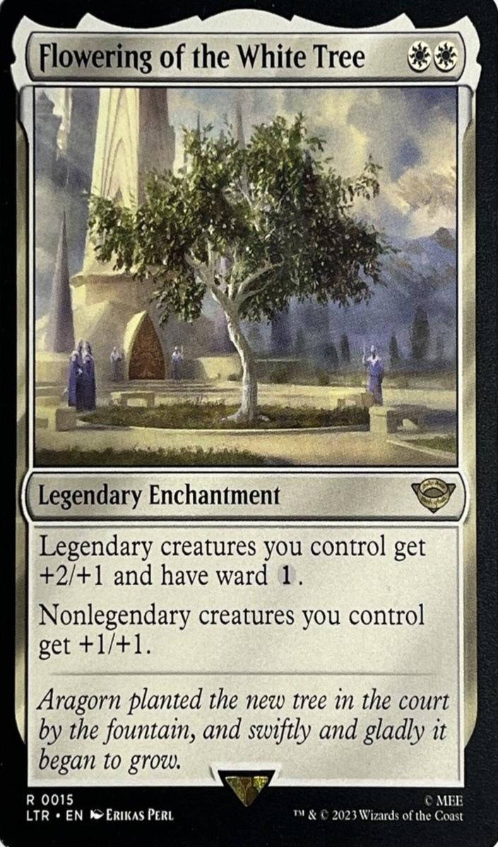 Flowering of the White Tree - 2023 Magic The Gathering Lord of Rings: Tales of Middle-earth