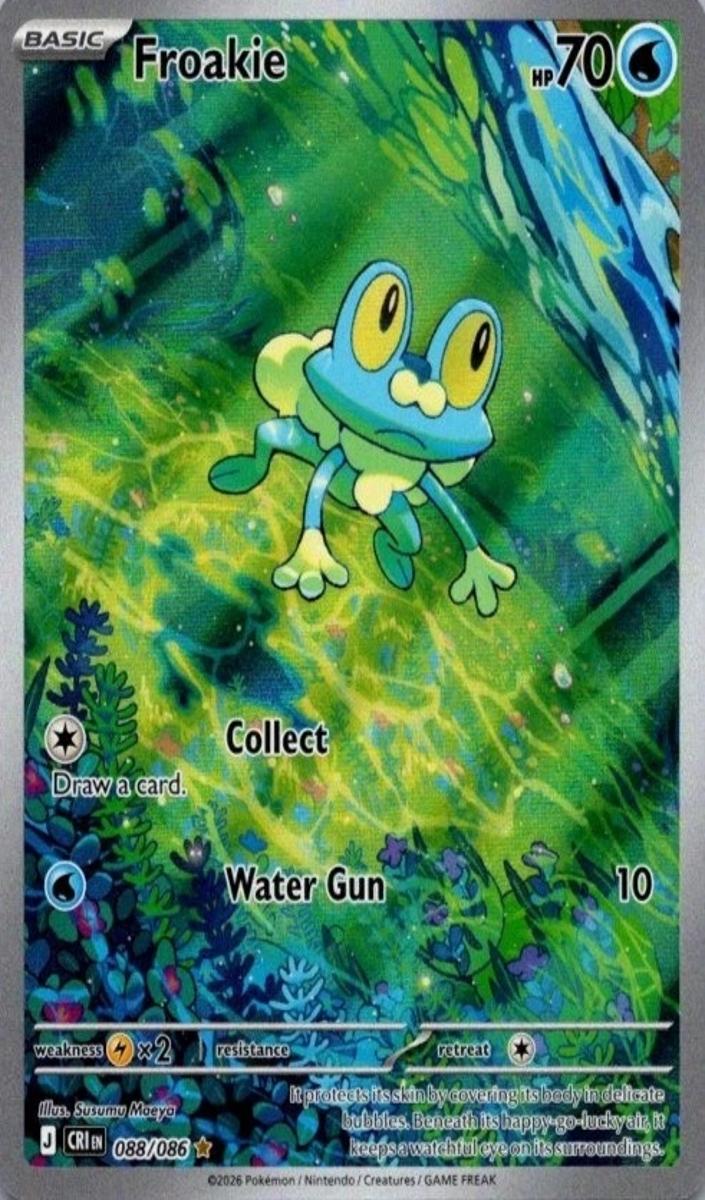 Froakie 2026 Pokemon Mega Evolution Chaos Rising