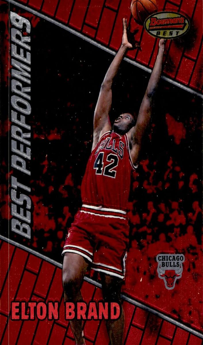 1999 Bowman's Best Elton Brand #96 card