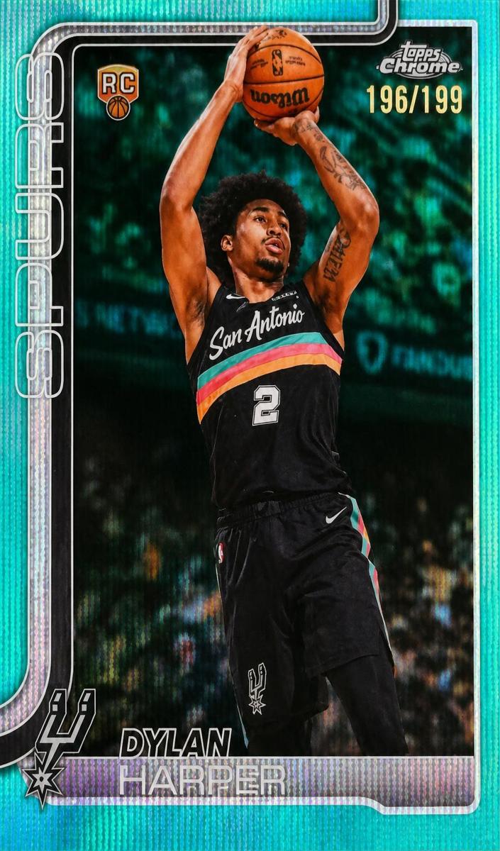 2025 Dylan Harper [Aqua Wave Refractor] #152