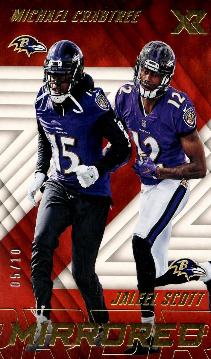 2018 Michael Crabtree / Jaleel Scott [Orange] #M-35