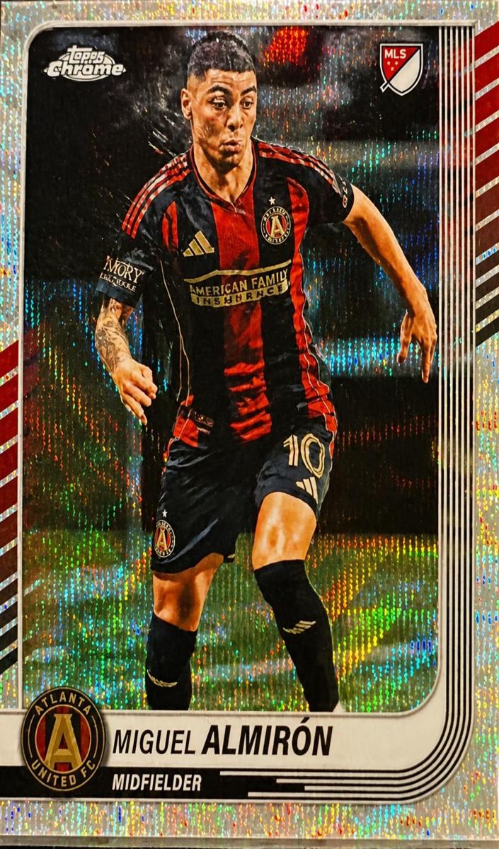 2025 Miguel Almiron [Raywave Refractor] #63